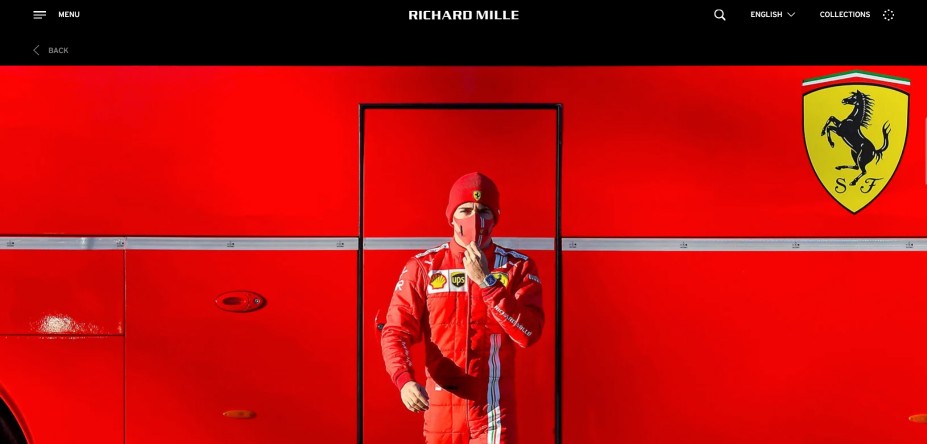 瑞士腕表品牌 Richard Mille 成为法拉利新一任合作伙伴